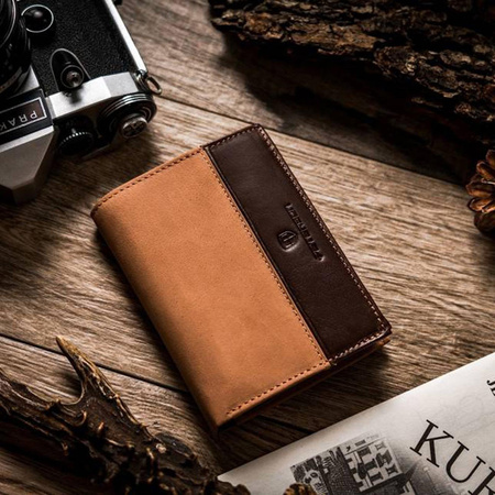 Portfel damski skórzany skóra naturalna  Peterson