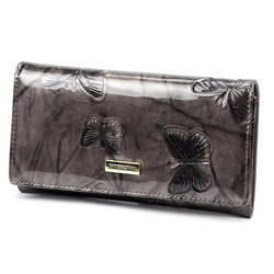 Portfel damski skórzany skóra naturalna Gregorio