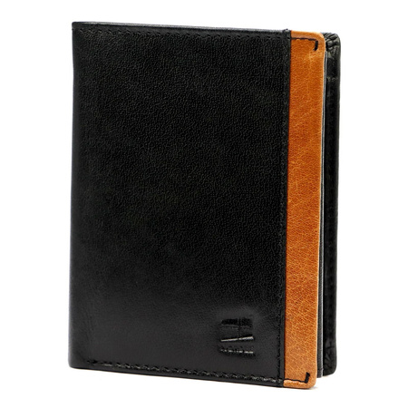 Portfel męski skórzany skóra naturalna Nordee