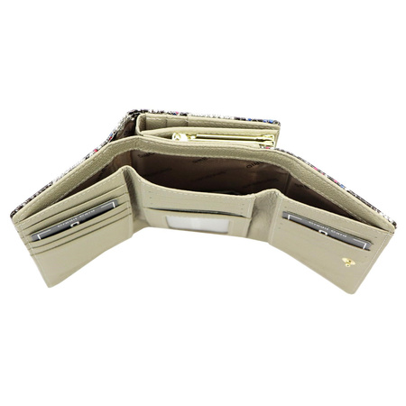 Portfel damski skórzany skóra naturalna Gregorio