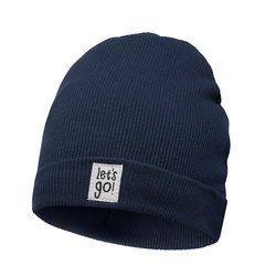 Czapka sci LETS GO! granatowy 110/122