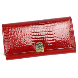 Portfel damski skóra naturalna skórzany Gregorio