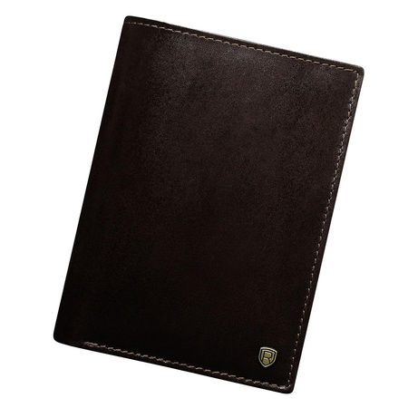 Portfel męski skórzany skóra naturalna Rovicky