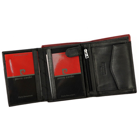 Portfel męski skórzany skóra naturalna Pierre Cardin