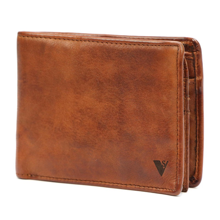 Portfel męski skórzany skóra ekologiczna VS 