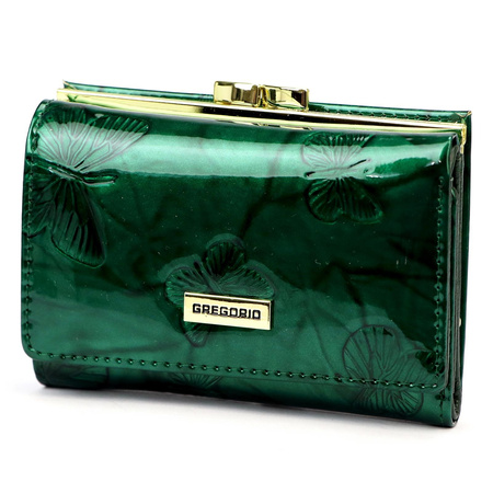 Portfel damski skórzany skóra naturalna Gregorio 