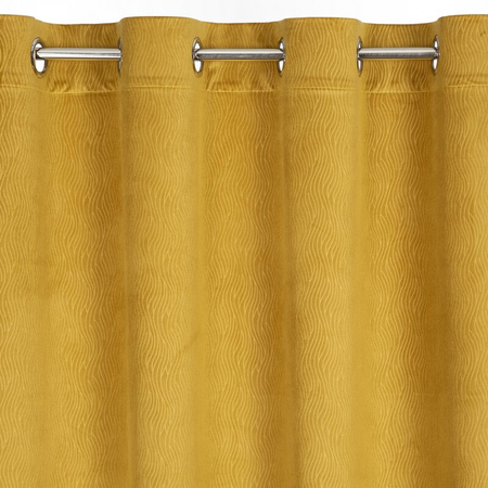 ZASŁONA GOTOWA LILI 140 X 250 CM MIODOWY