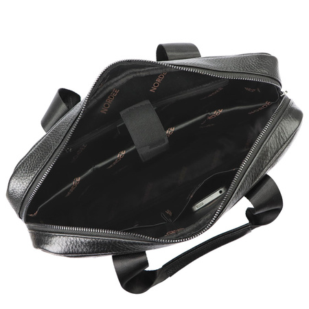 Teczka torba męska skórzana skóra naturalna Nordee
