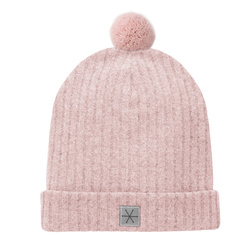Czapka Dziecięca Zimowa różowy WINTER 24/25 74/80