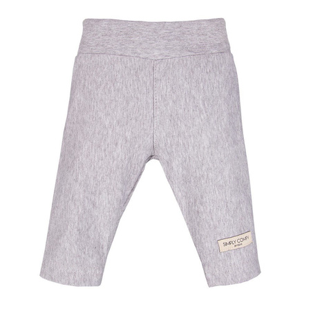 LEGGINSY SIMPLY COMFY SZARY MELANŻ 