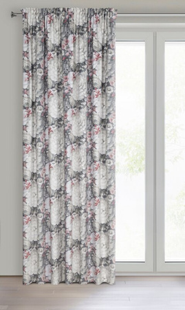 ZASŁONA GOTOWA LUCIA NA TAŚMIE 140 X 270 CM KREMOWY