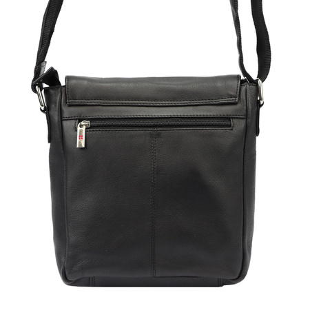 Torba listonoszka saszetka na ramię męska skórzana skóra naturalna  Albatross 