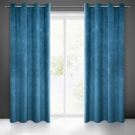 ZASŁONA GOTOWA MILO 140 X 250 CM GRANATOWY