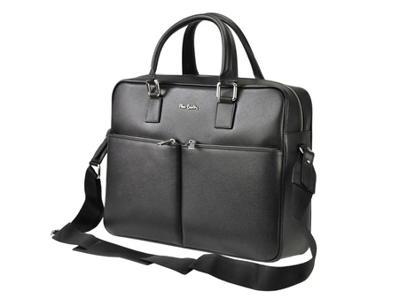 Teczka na dokumenty skórzana skóra naturalna Pierre Cardin