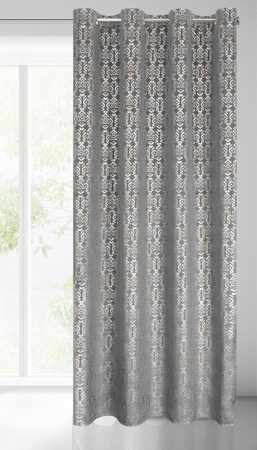 ZASŁONA GOTOWA LAURA 140 X 250 CM STALOWY