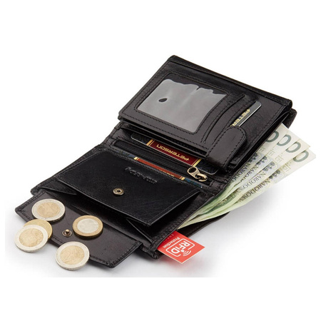 Portfel męski skórzany skóra naturalna  Peterson