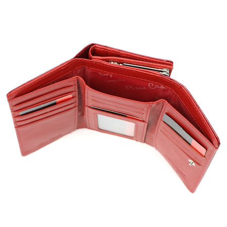 Portfel damski skórzany skóra naturalna Pierre Cardin 