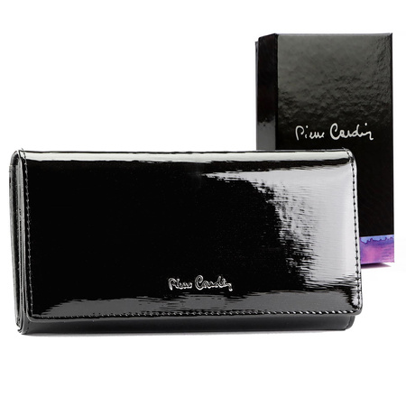 Portfel damski skórzany skóra naturalna Pierre Cardin 