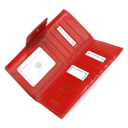 Portfel damski skórzany skóra naturalna Gregorio