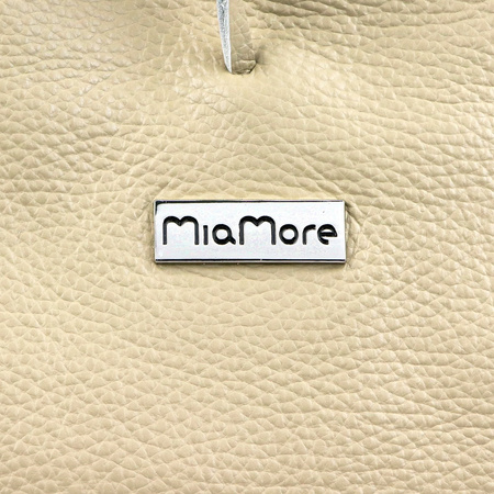 Torebka torebki skórzana skóra naturalna MiaMore damska