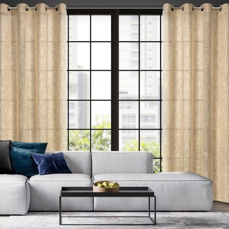 ZASŁONA GOTOWA LIREN 140 X 250 CM BEŻOWY