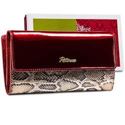 Portfel damski skórzany skóra naturalna  Peterson