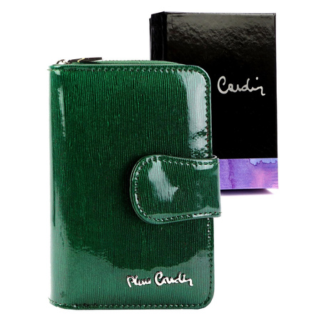 Portfel damski skórzany skóra naturalna Pierre Cardin
