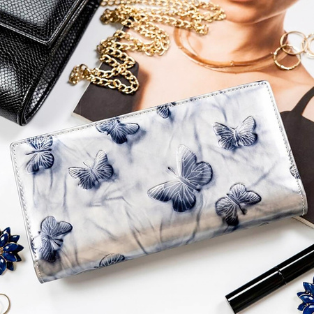 Portfel damski skórzany skóra naturalna  Peterson