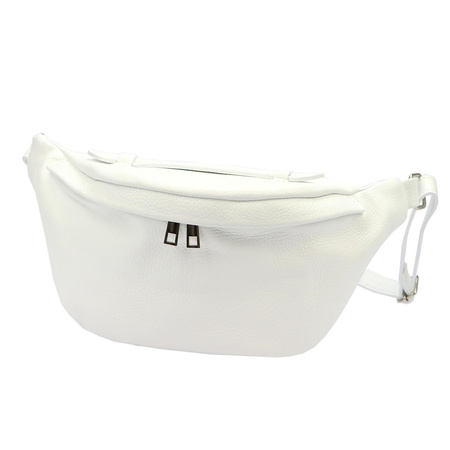 Torebka torebki skórzana saszetka nerka skóra naturalna Luka damska