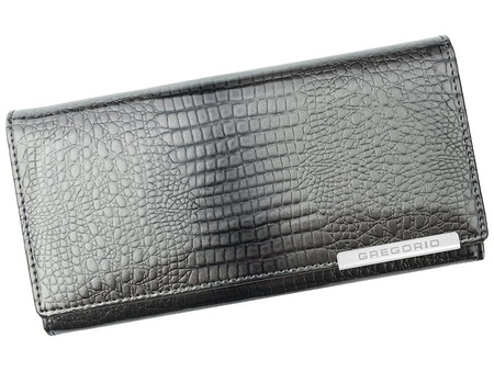 Portfel damski skóra naturalna skórzany Gregorio 