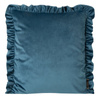 POSZEWKA VELVET 25 45 X 45 CM NIEBIESKI