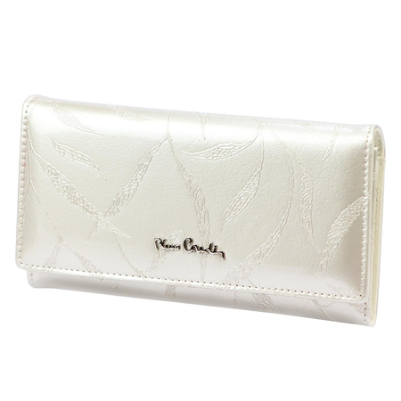 Portfel damski skórzany skóra naturalna Pierre Cardin 