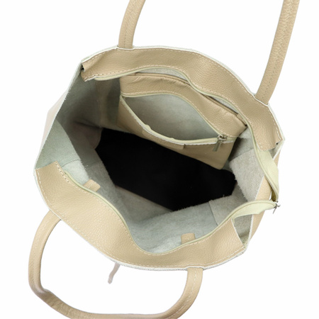 Torebka damska skórzana skóra naturalna MiaMore 