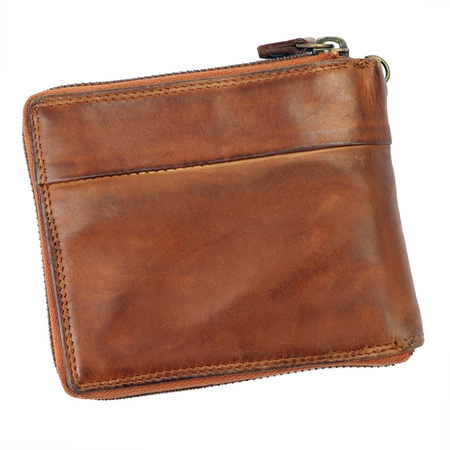 Portfel męski skórzany skóra naturalna Route 66 