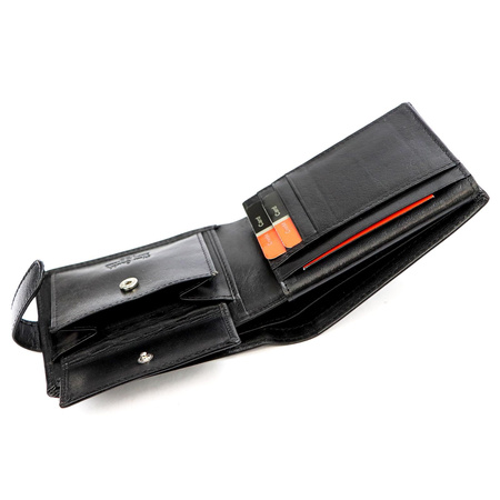 Portfel męski skórzany skóra naturalna Pierre Cardin