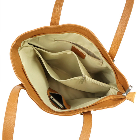 Torebka torebki skórzana skóra naturalna MiaMore damska 