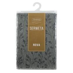 OBRUS SIMONA 85 X 85 CM SREBRNY