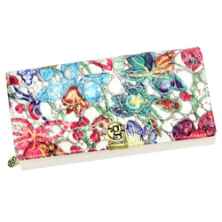 Portfel damski skórzany skóra naturalna + skóra ekologiczna Gregorio