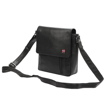 Torba saszetka na ramię męska skórzana skóra naturalna Nordee