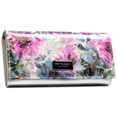 Portfel damski skóra naturalna skórzany Peterson