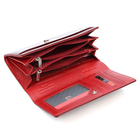 Portfel damski skórzany skóra naturalna Pierre Cardin 