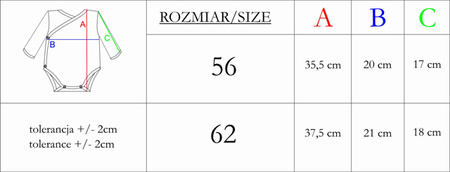 Body niemowlęce rozpinane dla chłopca z długim rękawem Muki Nicol 