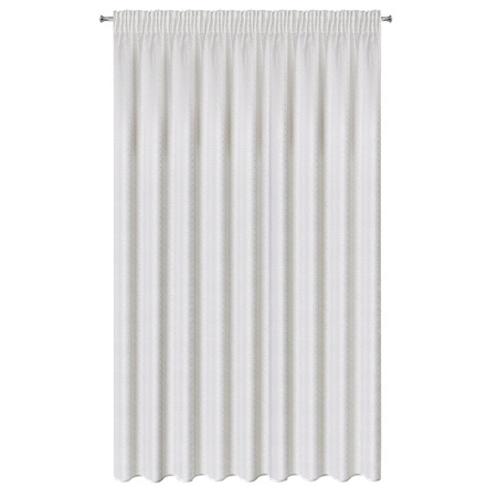 FIRANA GOTOWA SIBEL NA TAŚMIE 400 X 250 CM BIAŁY