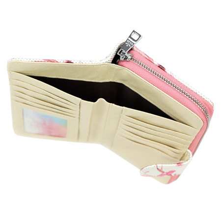 Portfel damski skórzany skóra ekologiczna Esiee 