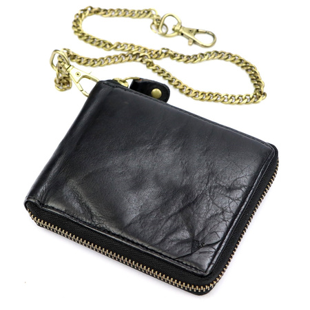 Portfel męski skórzany skóra ekologiczna VS 