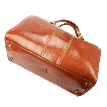Torba podróżna skórzana skóra naturalna Gregorio 