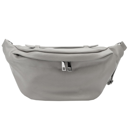 Torebka torebki skórzana saszetka nerka skóra naturalna Luka damska