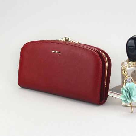 Portfel damski skórzany skóra naturalna Patrizia