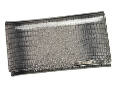 Portfel damski skórzany skóra naturalna Gregorio