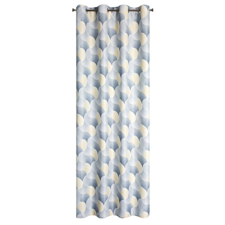 ZASŁONA GOTOWA ASETA 140 X 250 CM SZARY